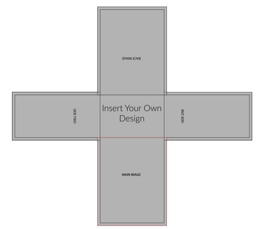 Cremation Box Urn Template | Temporary Plastic Box Urn | Eturnal Wear